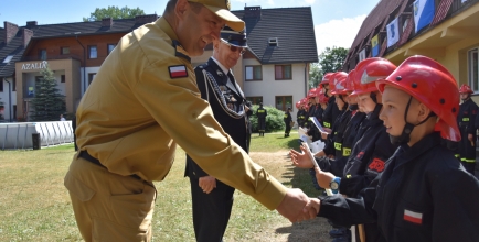 Młodzieżowe Drużyny Pożarnicze szkoliły się w Węgierskiej Górce